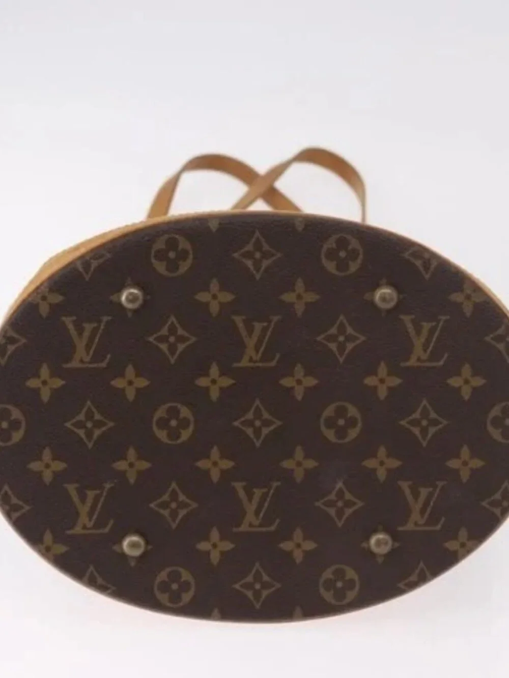 LOUIS VUITTON Monogram Bucket GM Shoulder Bag M42236 LV Auth BA13423